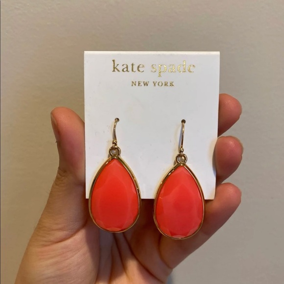 Kate space glass drop earrings